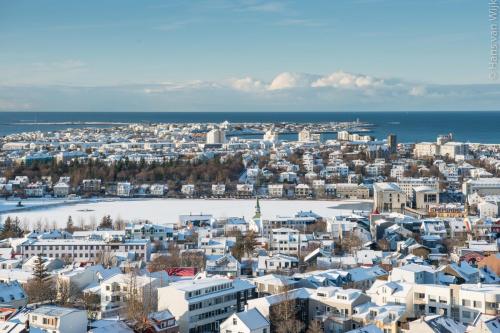 view from Hallgrímskirkja